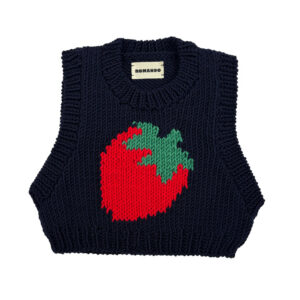 MINI FRAISE BLEU MARINE