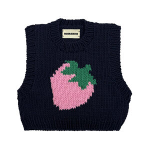 MINI FRAISE BLEU MARINE