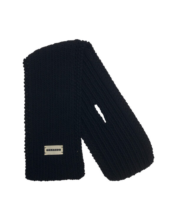 ÉCHARPE NOIR ÉLÉGANCE – Image 3