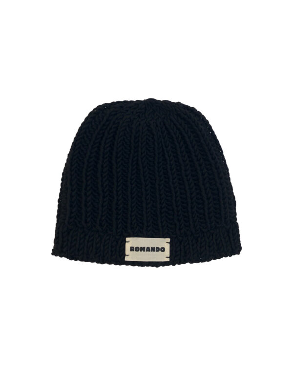BONNET NOIR ÉLÉGANCE