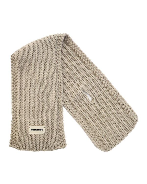 ÉCHARPE BEIGE SÉRÉNITÉ – Image 3