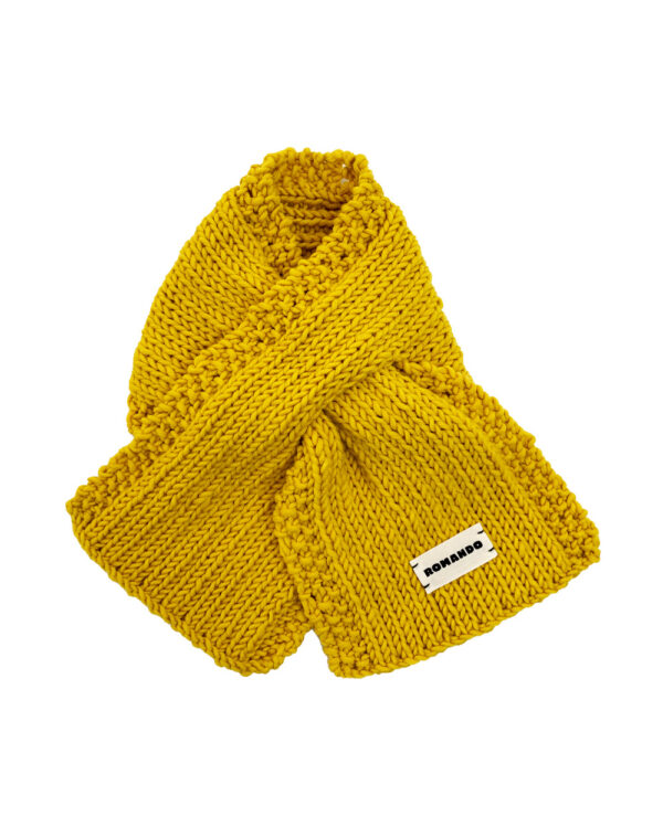 ÉCHARPE JAUNE JOIE