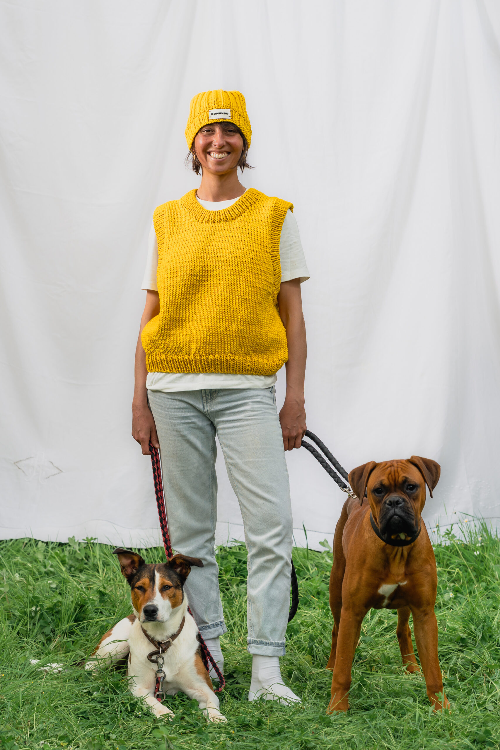 PULL LONG JAUNE JOIE