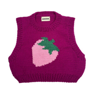 PULL FRAISE FUCHSIA