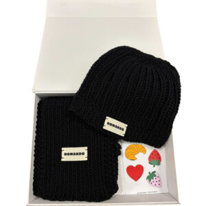 COFFRET NOIR ÉLÉGANCE (bonnet classique)