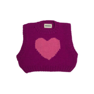 ARCHIVE #2 - Pull cœur fuchsia
